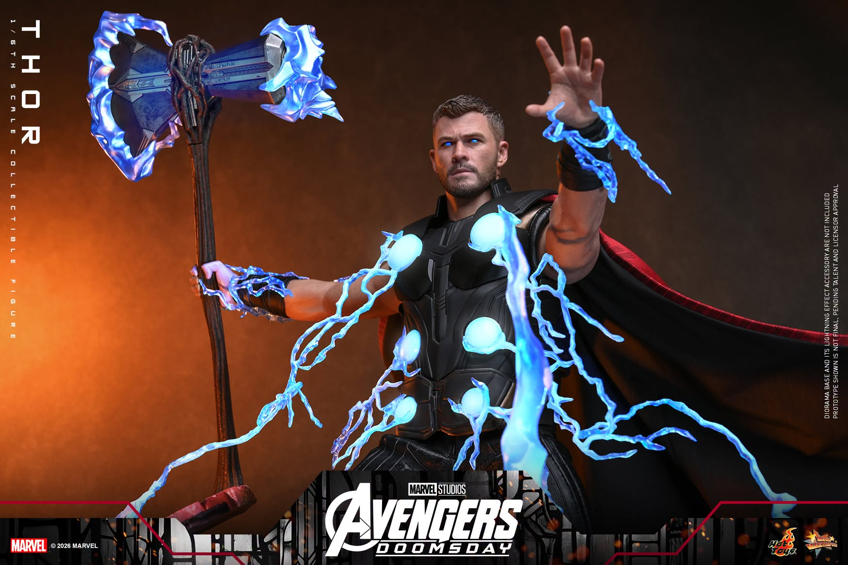 Avengers: Doomsday MMS919 Thor (Deluxe Ver.) 1/6th Scale Collectible Figure Gallery Image 16