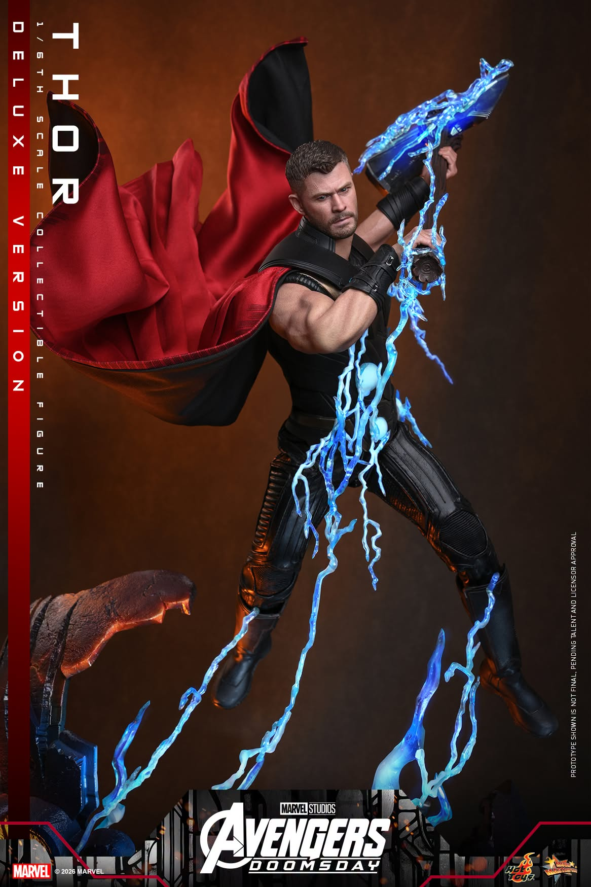 Avengers: Doomsday MMS919 Thor (Deluxe Ver.) 1/6th Scale Collectible Figure Gallery Image 7