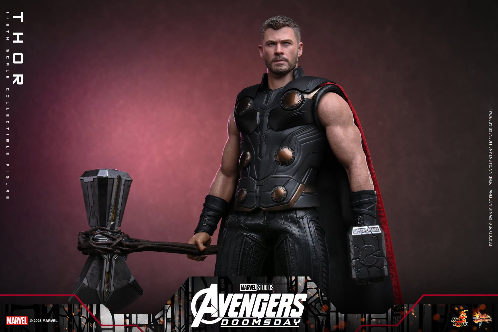 Avengers: Doomsday MMS919 Thor (Deluxe Ver.) 1/6th Scale Collectible Figure Gallery Image 23