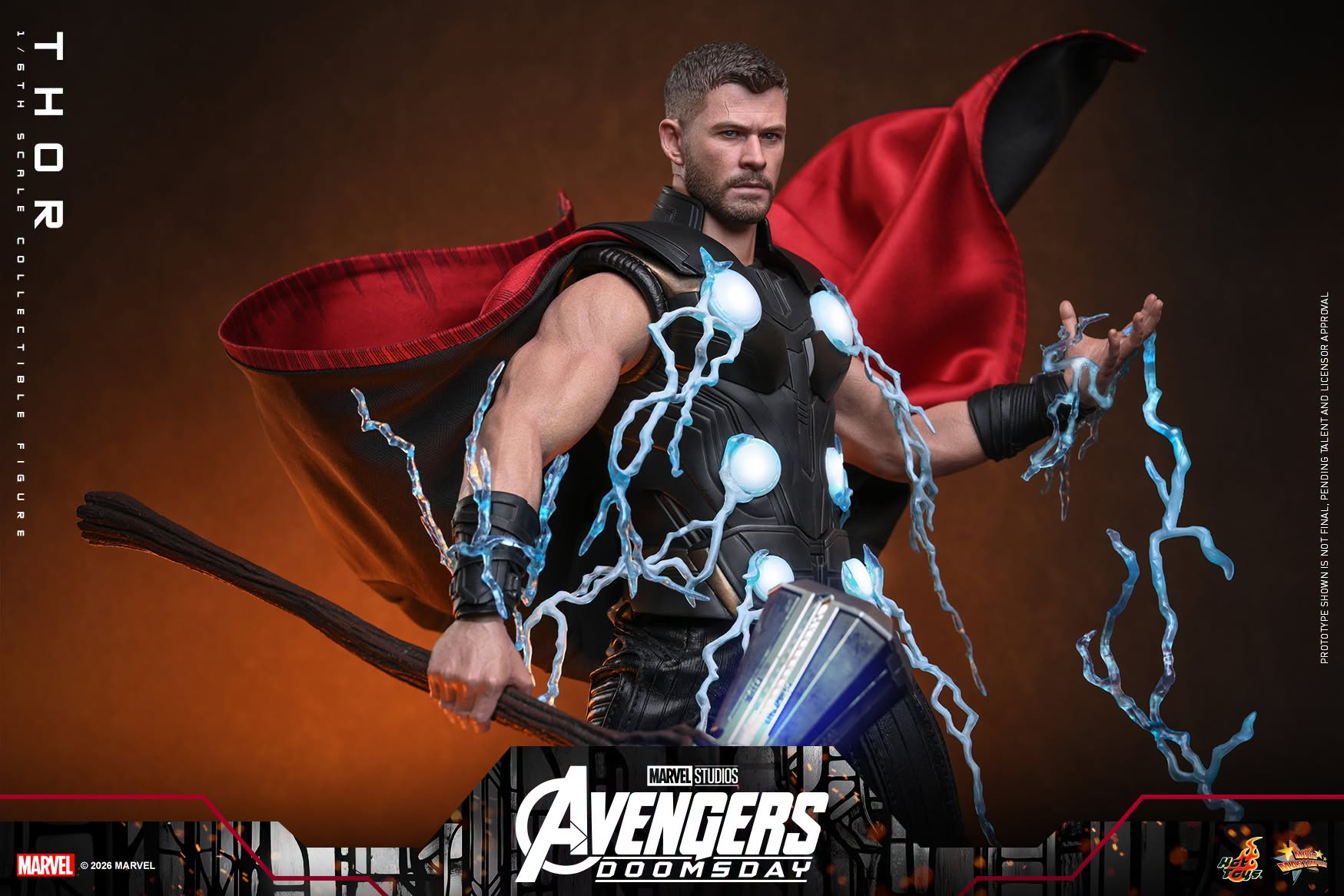 Avengers: Doomsday MMS919 Thor (Deluxe Ver.) 1/6th Scale Collectible Figure Gallery Image 18