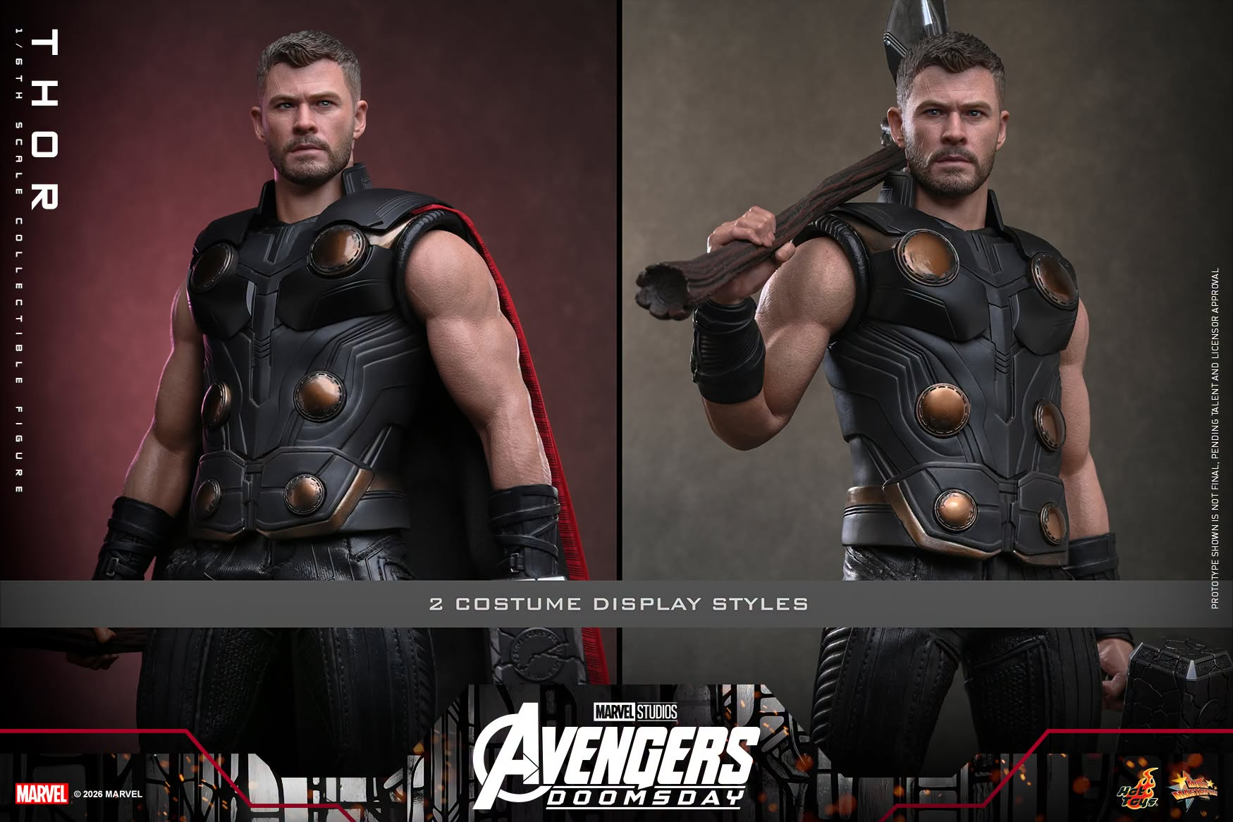 Avengers: Doomsday MMS919 Thor (Deluxe Ver.) 1/6th Scale Collectible Figure Gallery Image 28