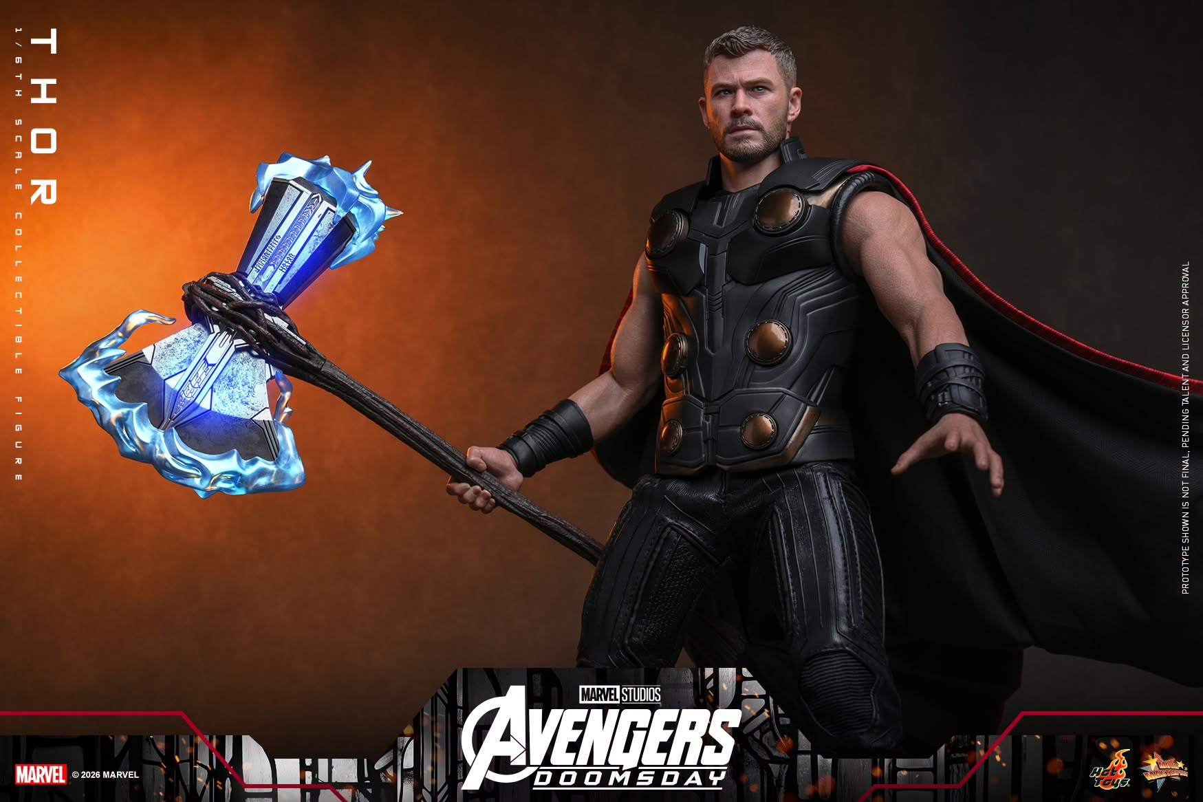 Avengers: Doomsday MMS919 Thor (Deluxe Ver.) 1/6th Scale Collectible Figure Gallery Image 20