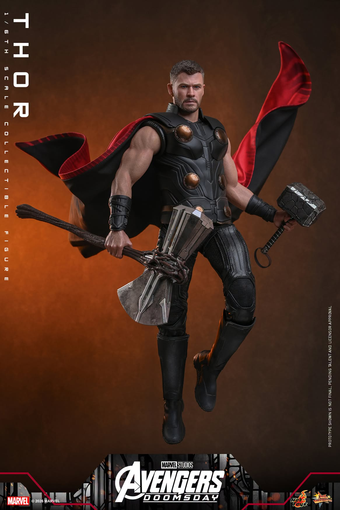 Avengers: Doomsday MMS919 Thor (Deluxe Ver.) 1/6th Scale Collectible Figure Gallery Image 14