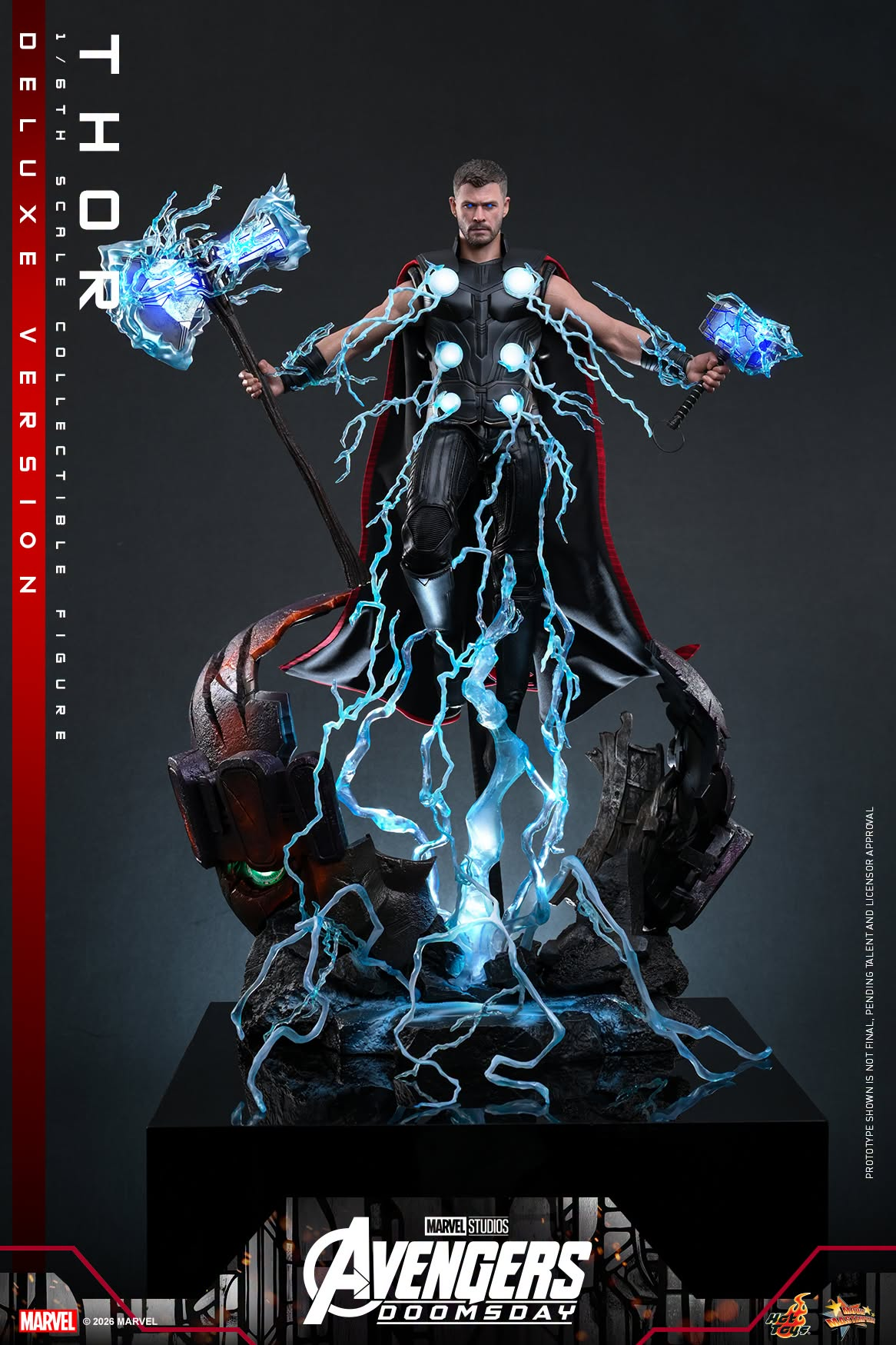 Avengers: Doomsday MMS919 Thor (Deluxe Ver.) 1/6th Scale Collectible Figure Gallery Image 12