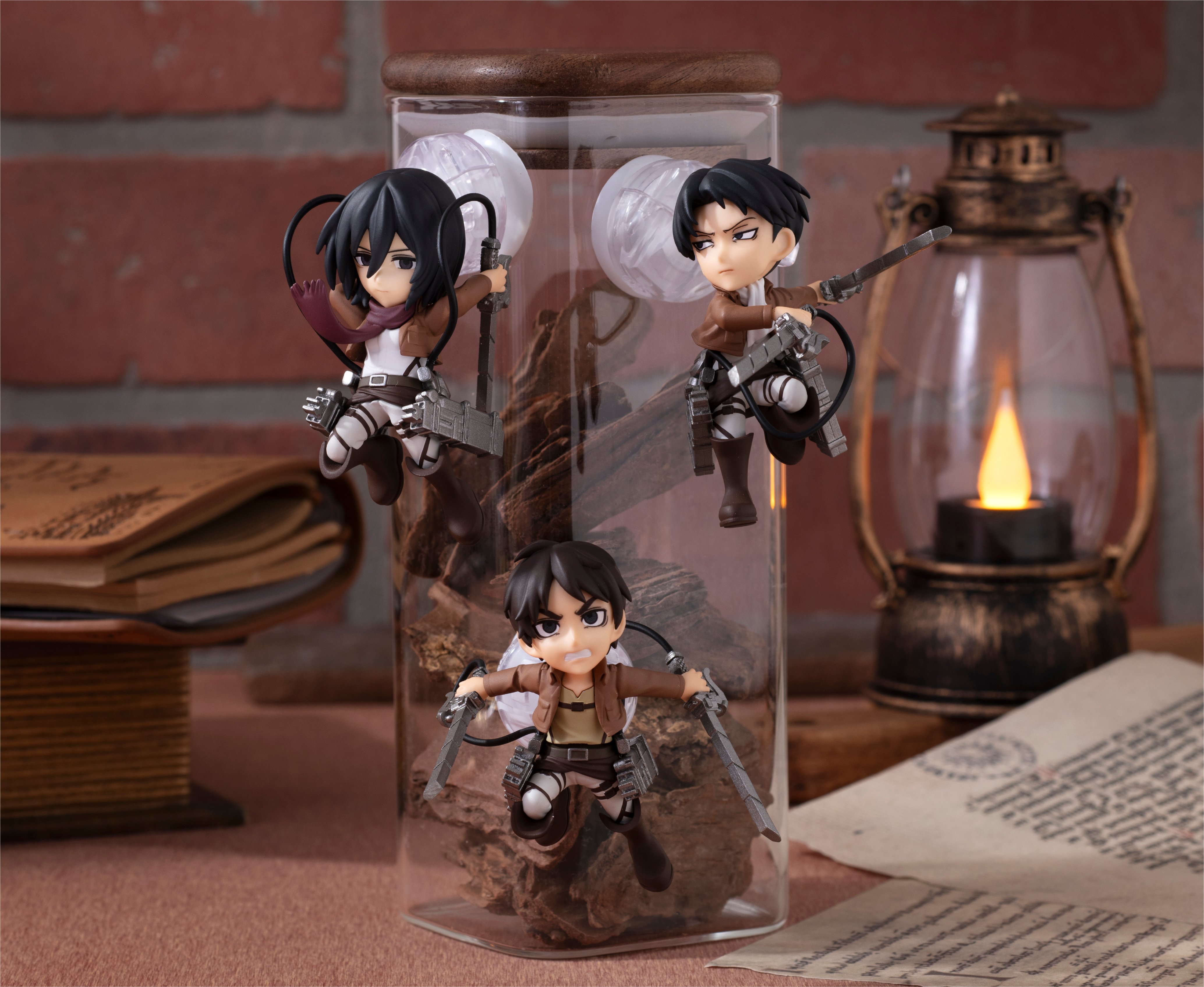 Attack on Titan Tobimas Box of 6 Random Figures Gallery Image 4