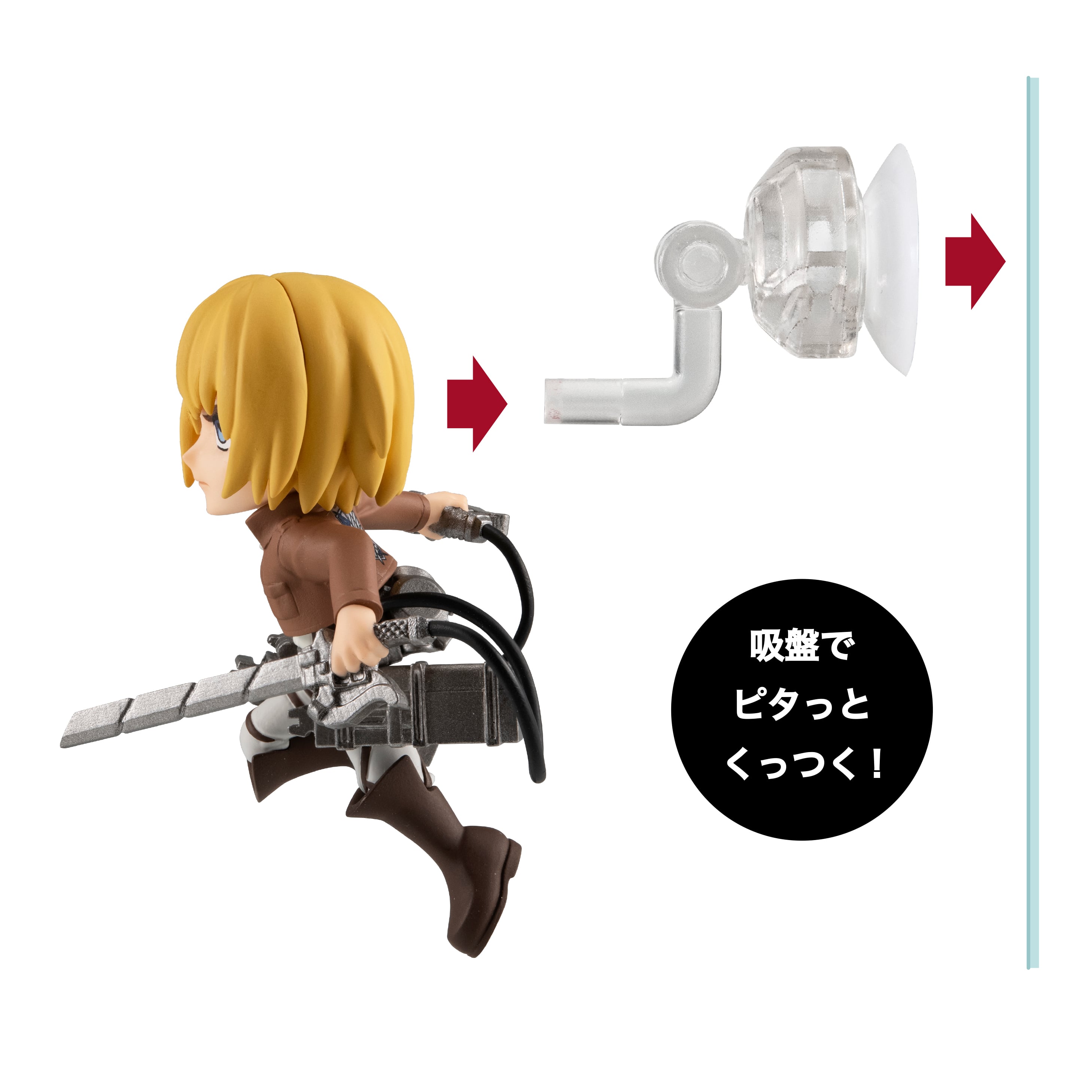 Attack on Titan Tobimas Box of 6 Random Figures Gallery Image 16