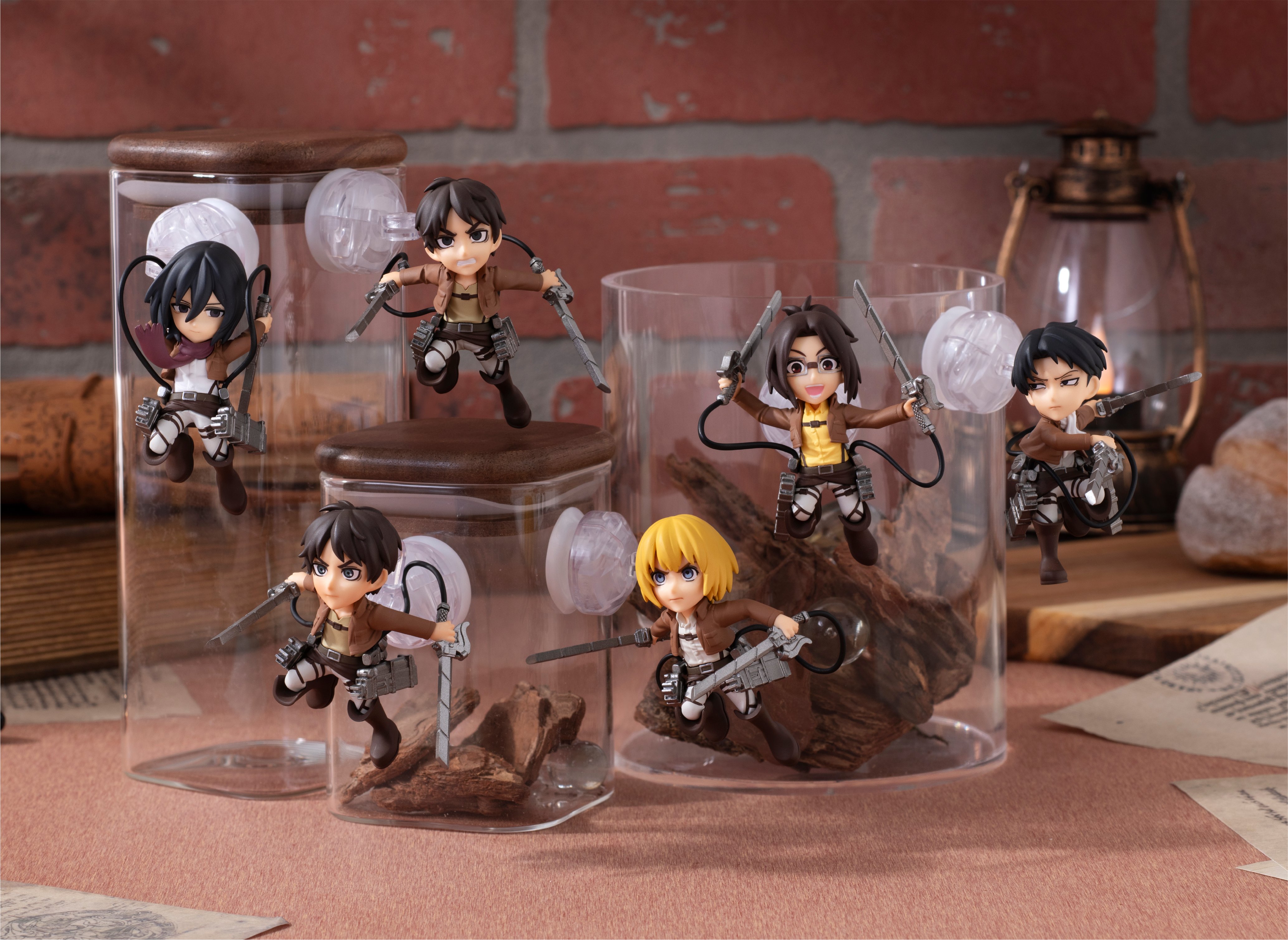 Attack on Titan Tobimas Box of 6 Random Figures Gallery Image 3