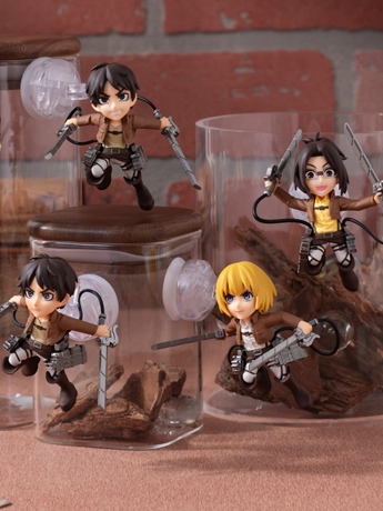 Attack on Titan Tobimas Box of 6 Random Figures Gallery Image 2