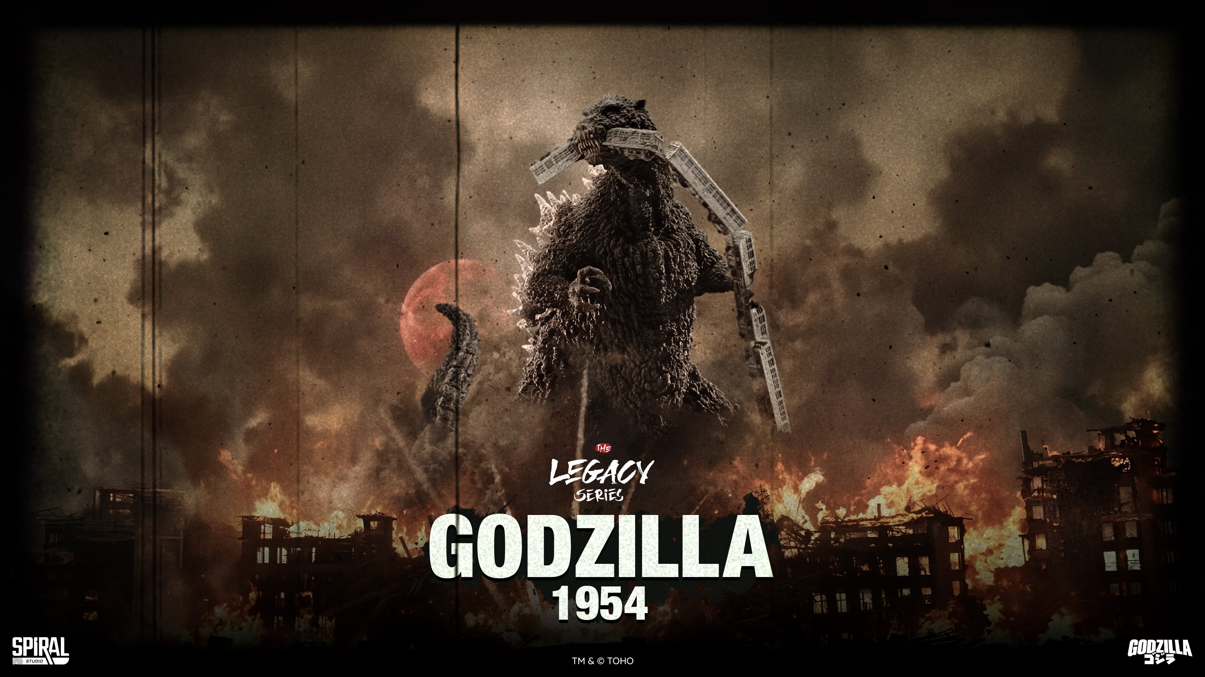 Godzilla (1954) The Legacy Series: Tanaka Kenichi Modeling Collection Godzilla Limited Edition Statue (With Bonus) Gallery Image 45