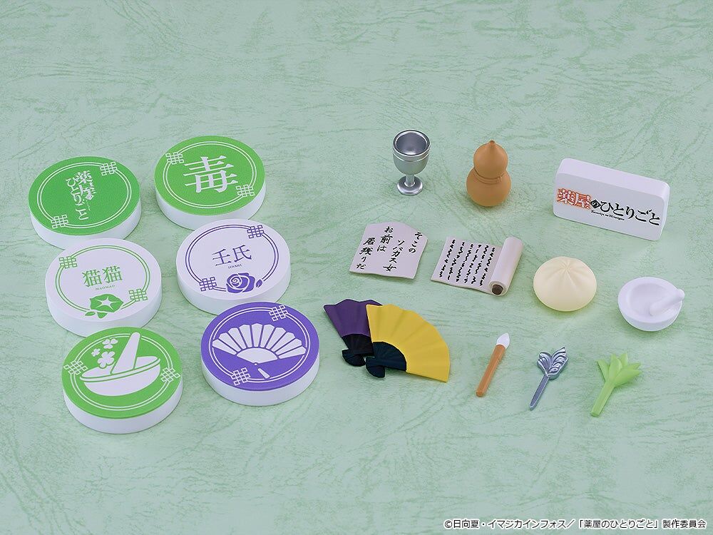 The Apothecary Diaries Nendoroid Surprise Maomao & Jinshi Collection Boxed Set of 6 Figures with Random Accessories Gallery Image 11