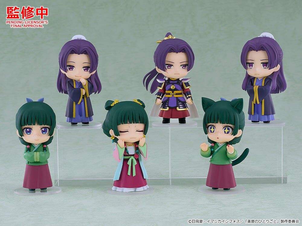 The Apothecary Diaries Nendoroid Surprise Maomao & Jinshi Collection Boxed Set of 6 Figures with Random Accessories Gallery Image 3