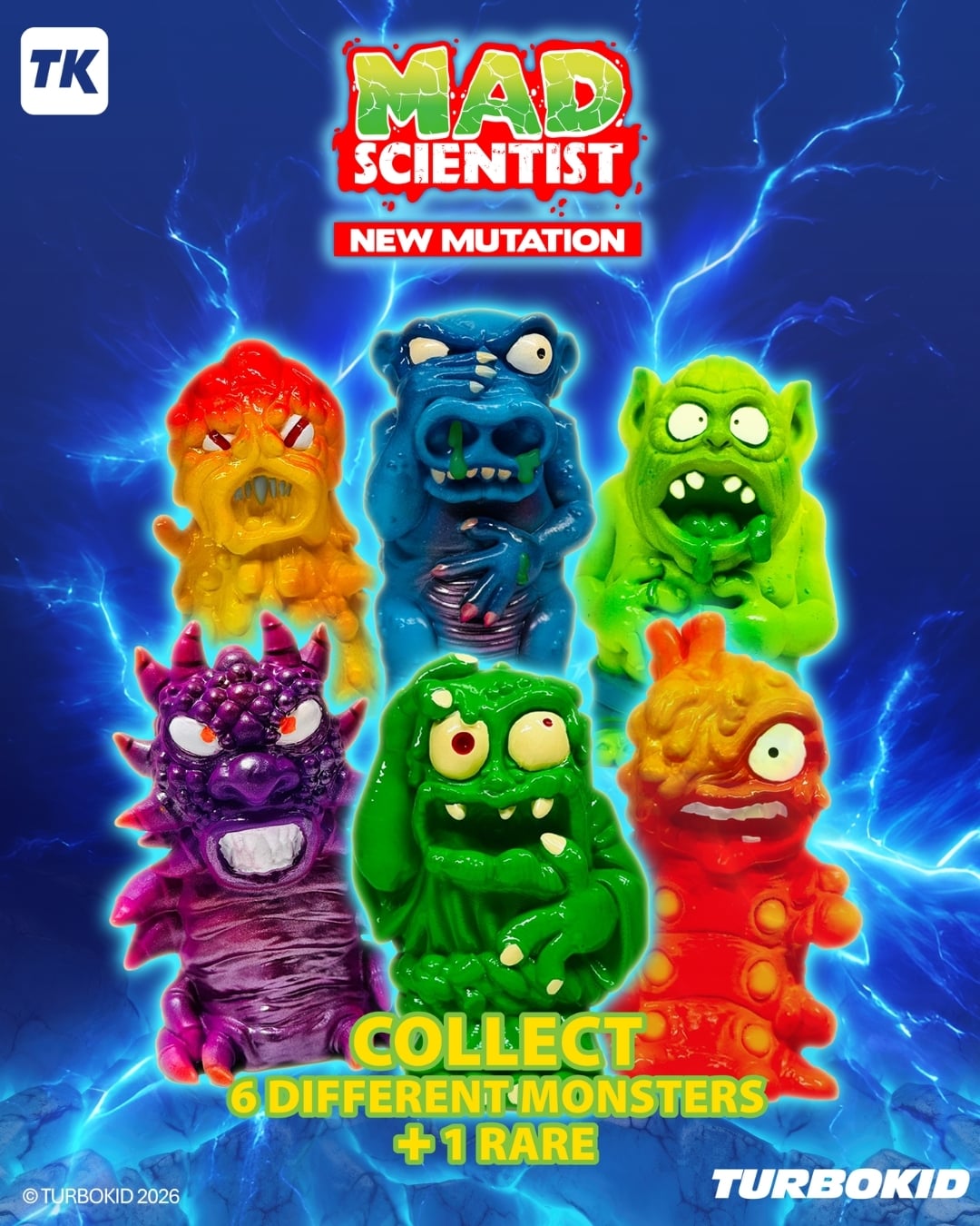 Mad Scientist Mad Minis Crazy Monsters Random Figure