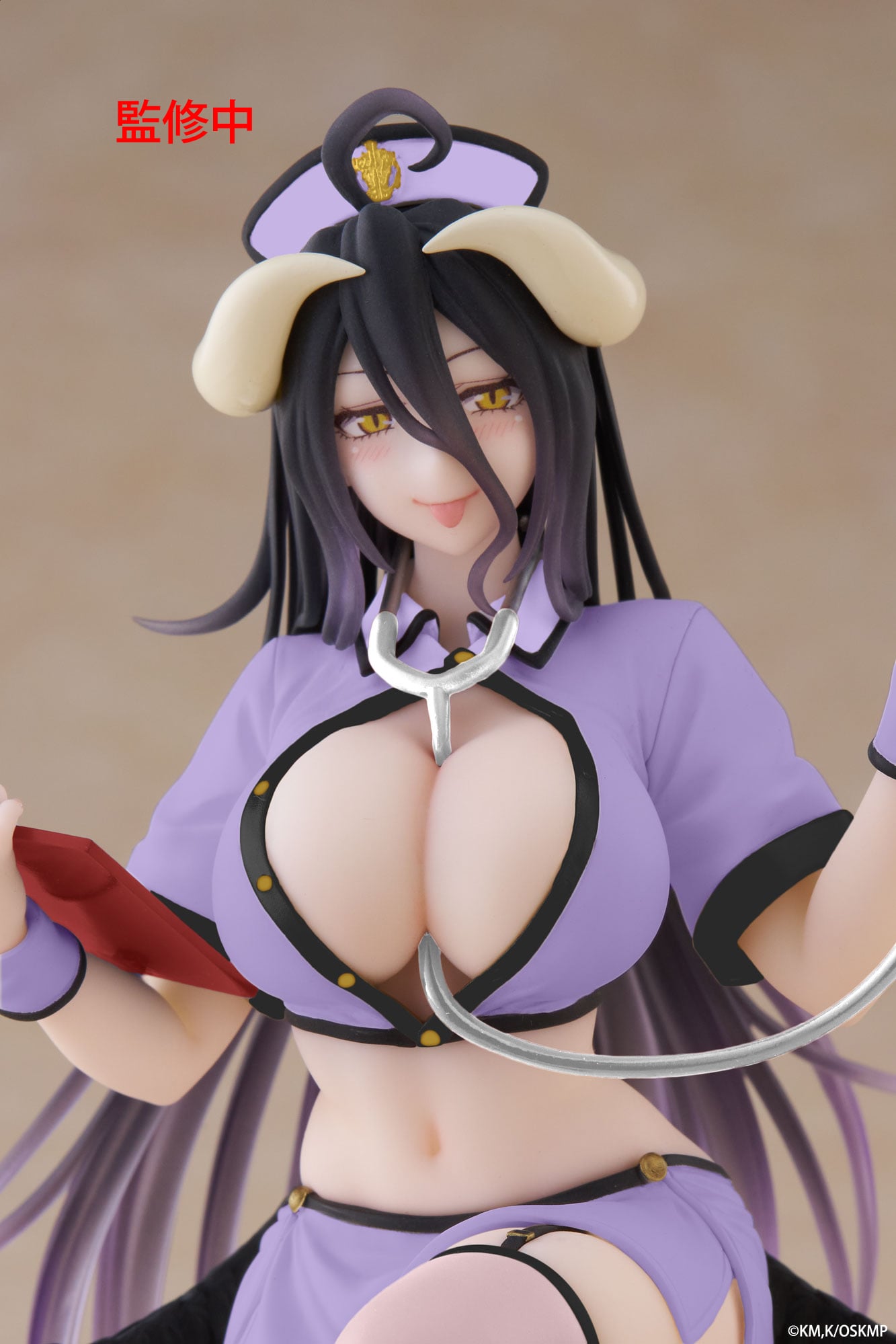 Overlord Desktop Cute Albedo (Nurse Ver.) Figure (Renewal) Gallery Image 6
