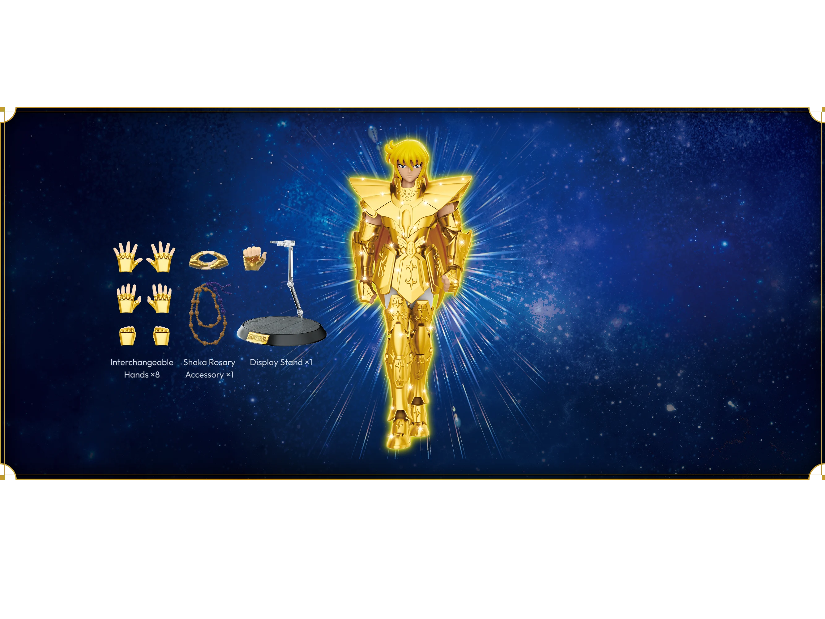 Saint Seiya: Knights of the Zodiac Champion Class CC16 Virgo Shaka