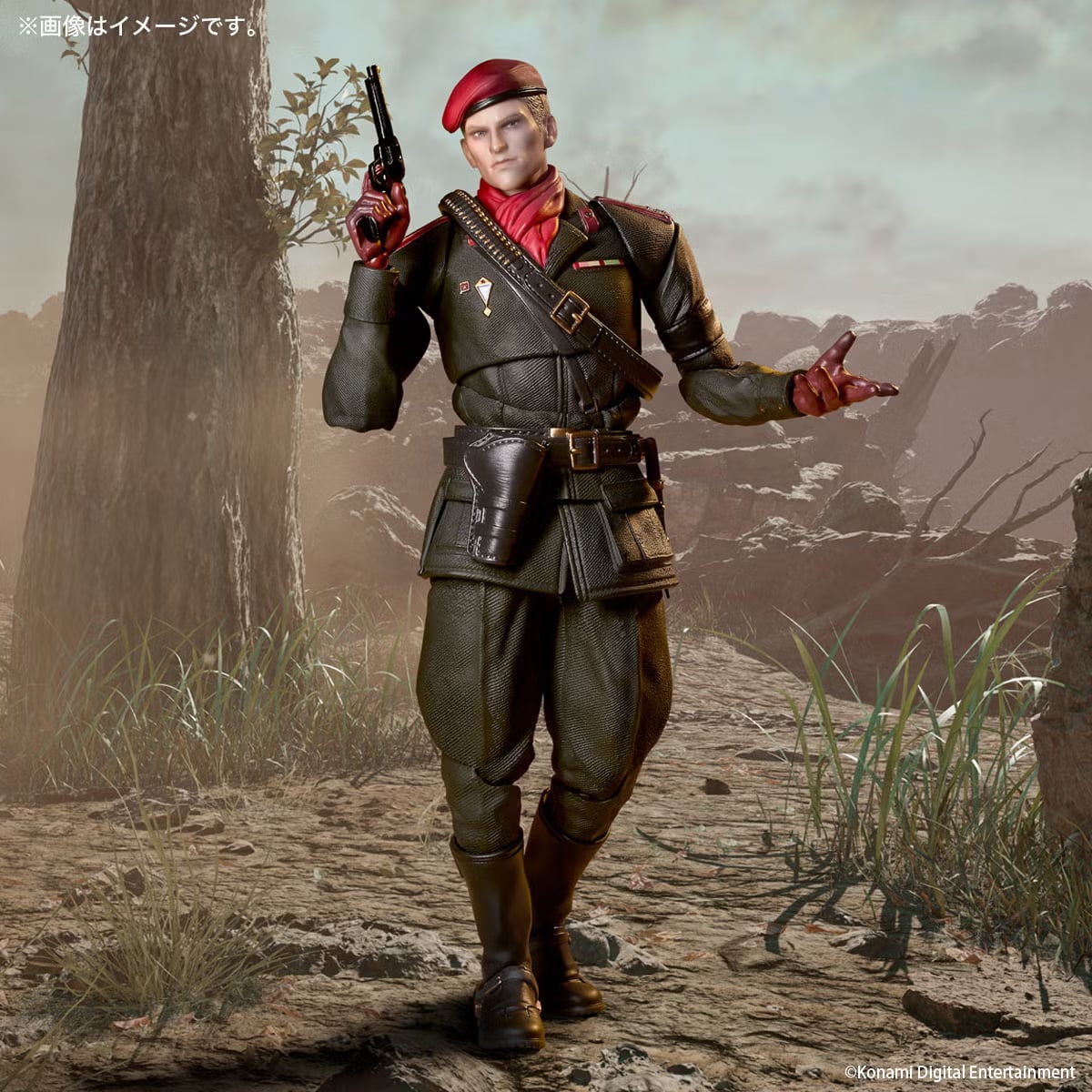 Metal Gear Solid Delta: Snake Eater Amazing Yamaguchi Revoltech NR146 Ocelot Action Figure Gallery Image 3