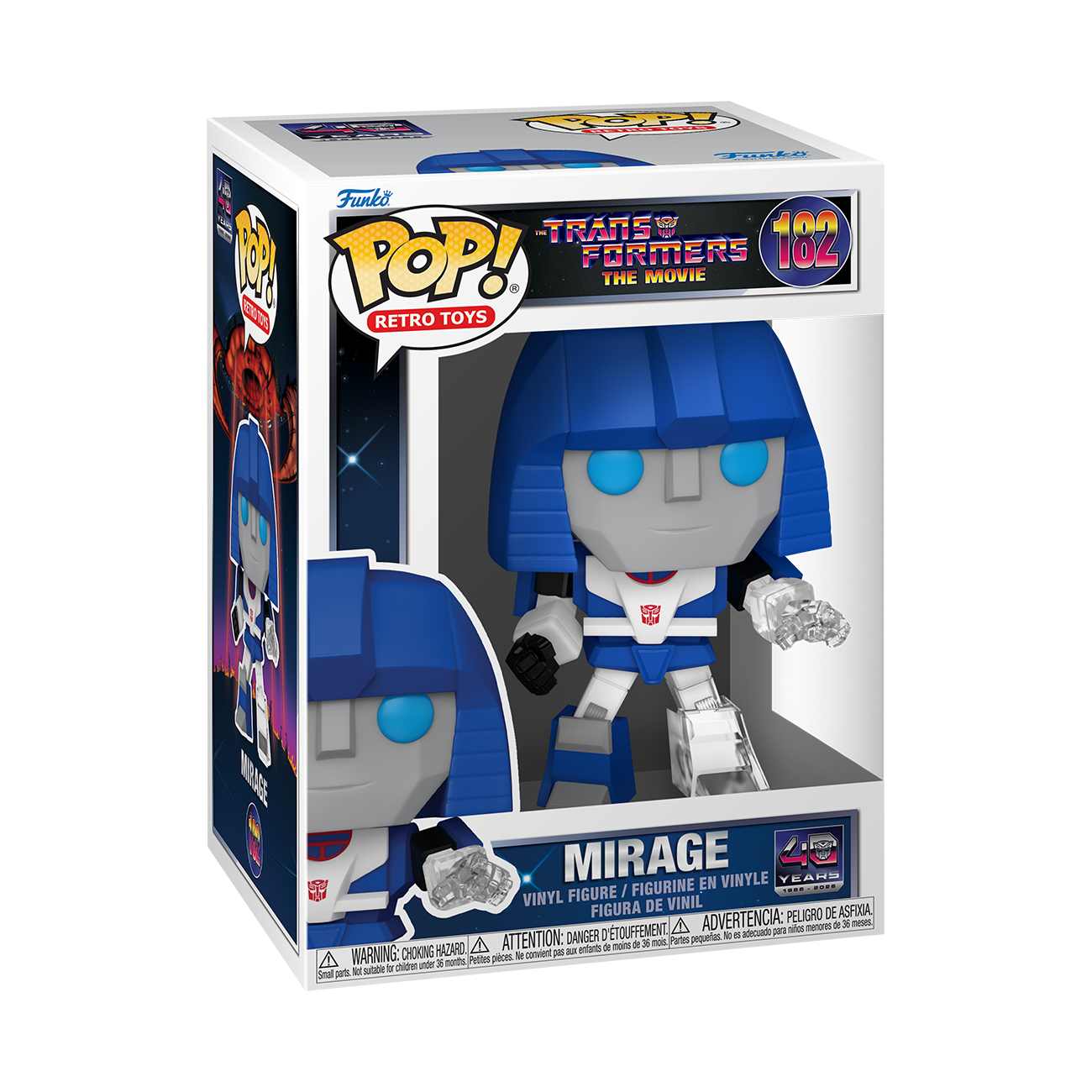 The Transformers: The Movie Pop! Retro Toys #182 Mirage Gallery Image 3