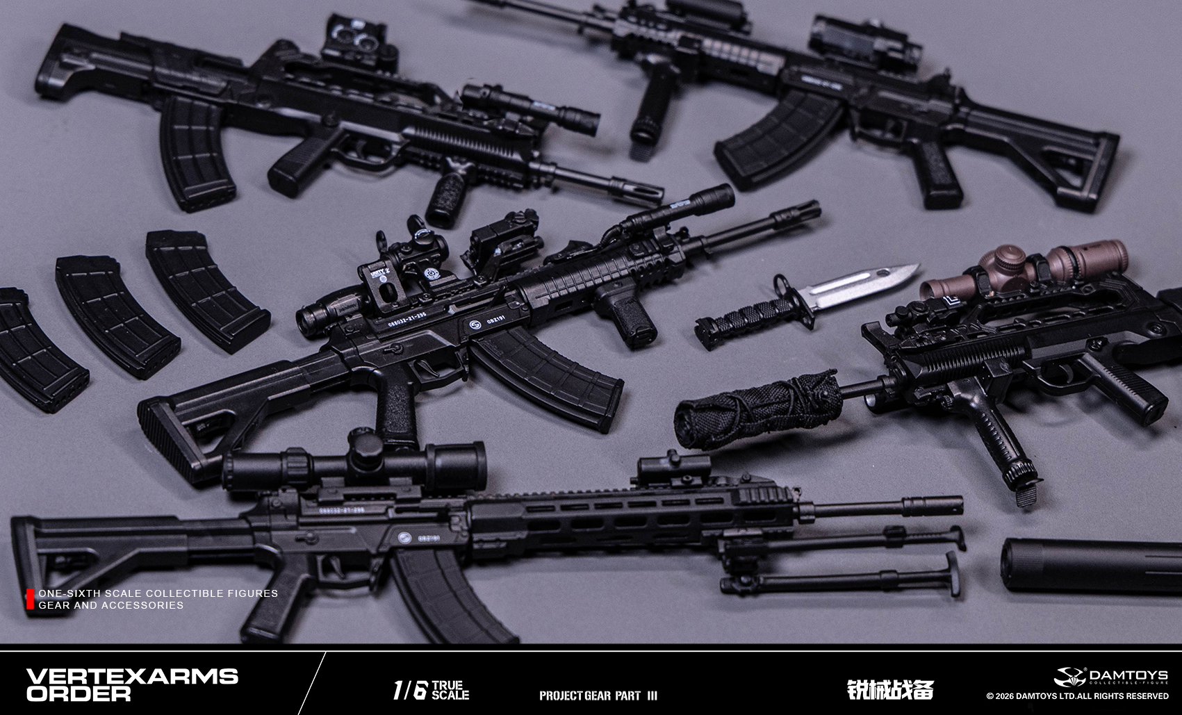 Project Gear Part III (Ver. A) 1/6 Scale Accessory Kit