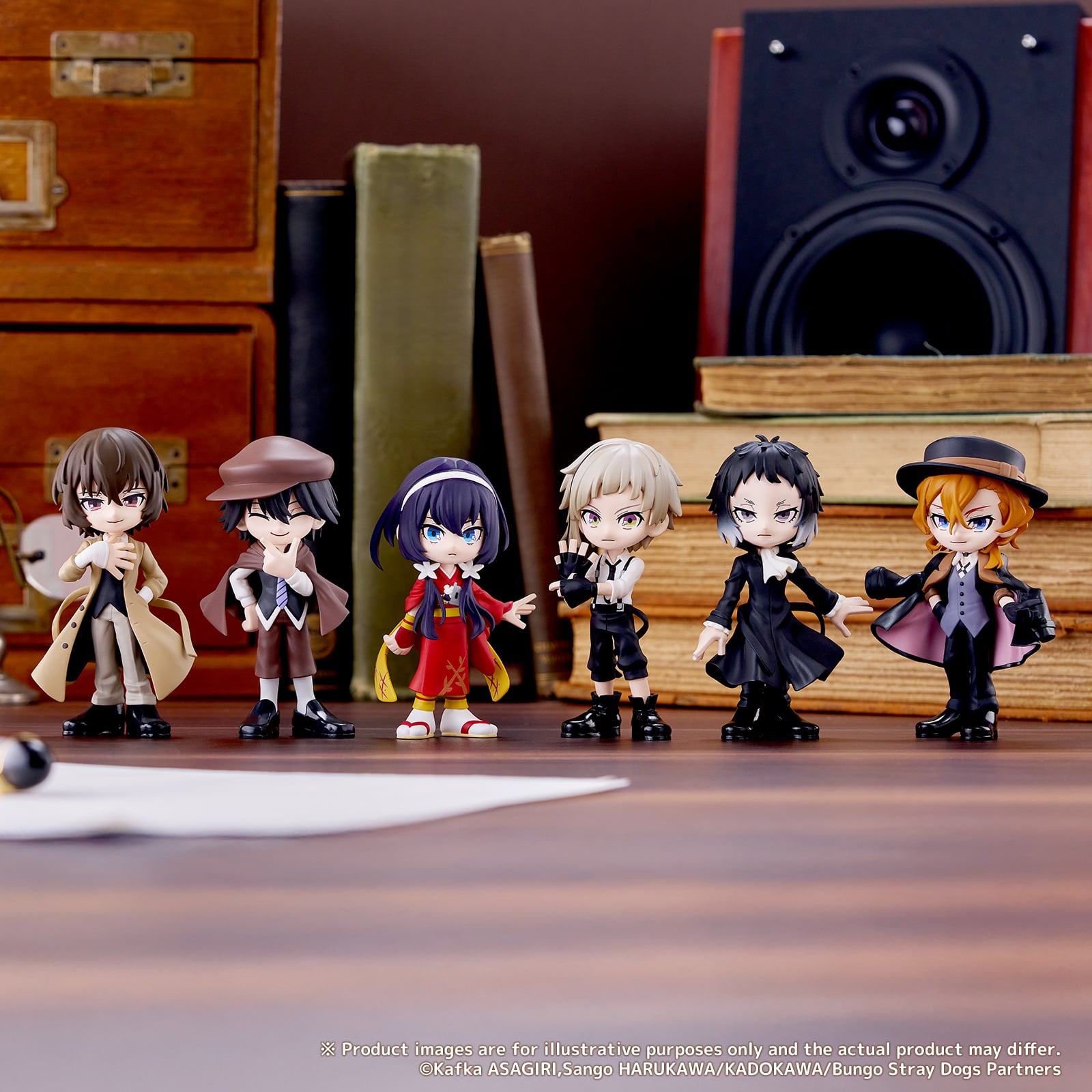 Bungo Stray Dogs PalVerse Box of 6 Figures Gallery Image 3