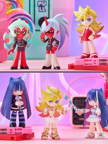 Image of New Panty & Stocking with Garterbelt PalVerse Box of 6 Figures