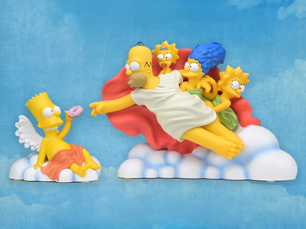 The Simpsons The Creation of Bart Art Figure Set