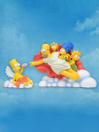 The Simpsons The Creation of Bart Art Figure Set