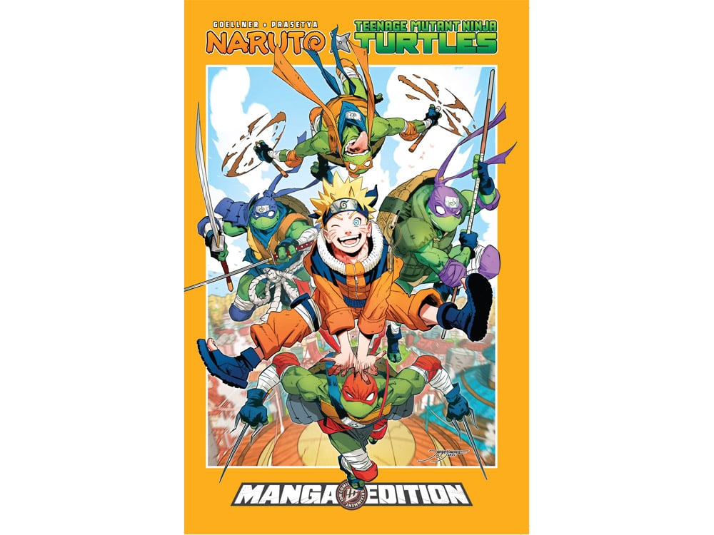Naruto x Teenage Mutant Ninja Turtles Manga Edition