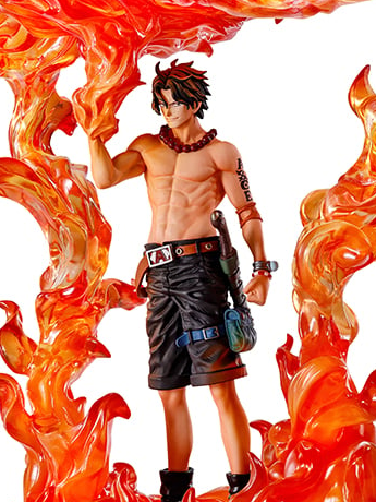One Piece Revible Moment Ichibansho Portgas D. Ace (Impact Log) Figure Gallery Image 2