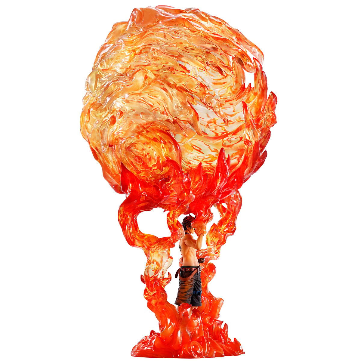 One Piece Revible Moment Ichibansho Portgas D. Ace (Impact Log) Figure Gallery Image 5