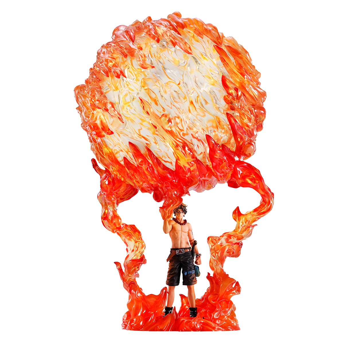 One Piece Revible Moment Ichibansho Portgas D. Ace (Impact Log) Figure Gallery Image 4
