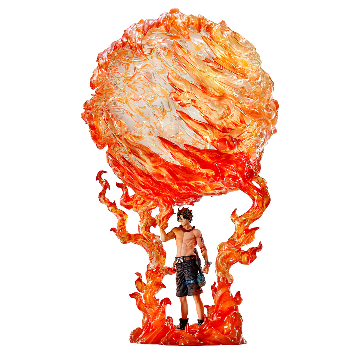 One Piece Revible Moment Ichibansho Portgas D. Ace (Impact Log) Figure Gallery Image 3