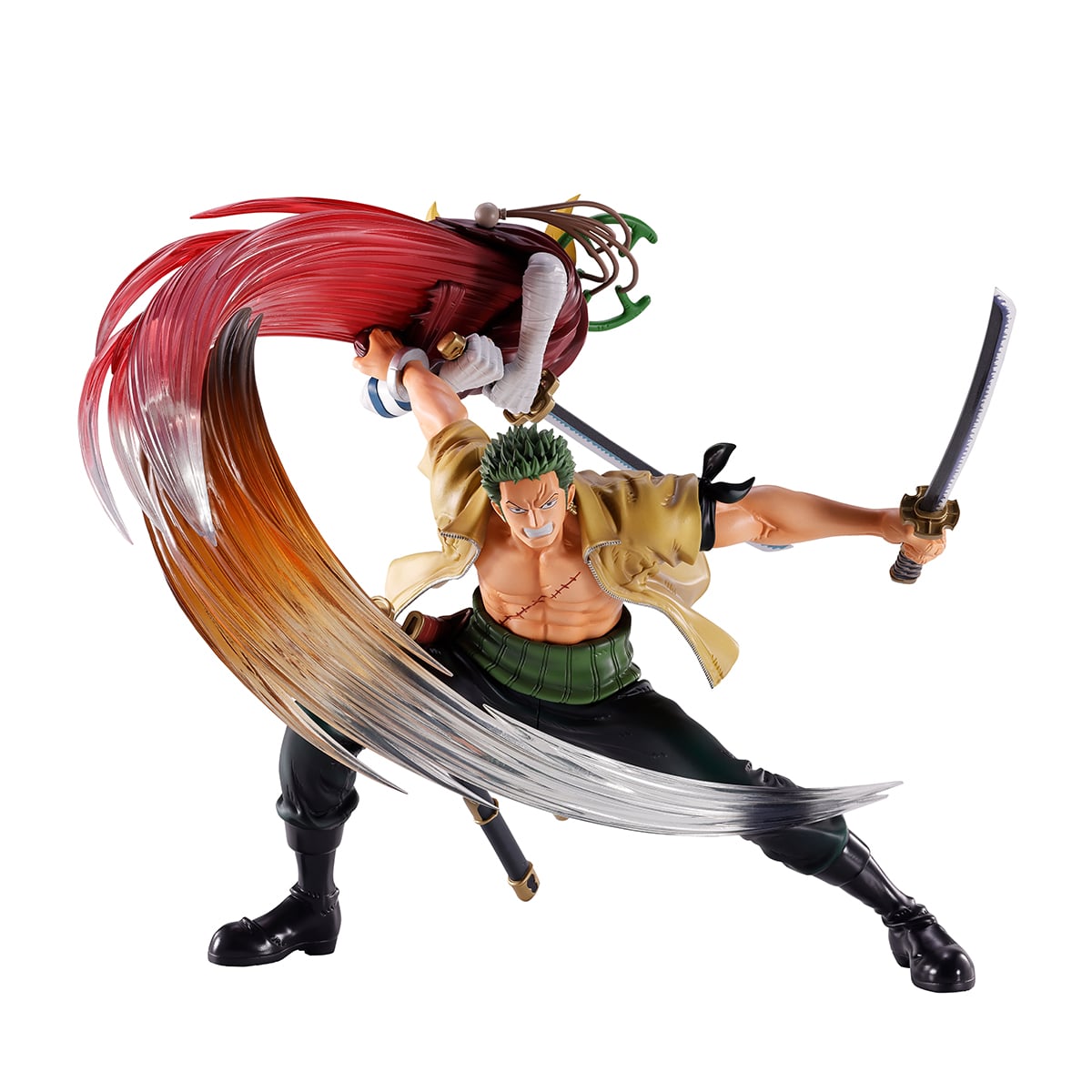 One Piece Revible Moment Ichibansho Roronoa Zoro & Usopp (Impact Log) Figure Gallery Image 5
