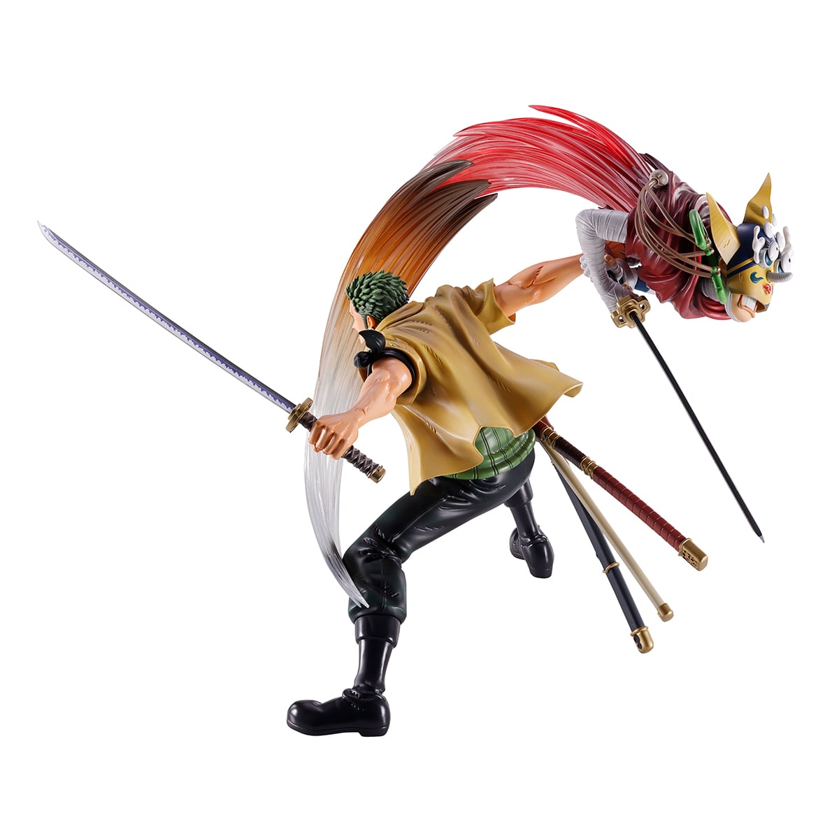 One Piece Revible Moment Ichibansho Roronoa Zoro & Usopp (Impact Log) Figure Gallery Image 6