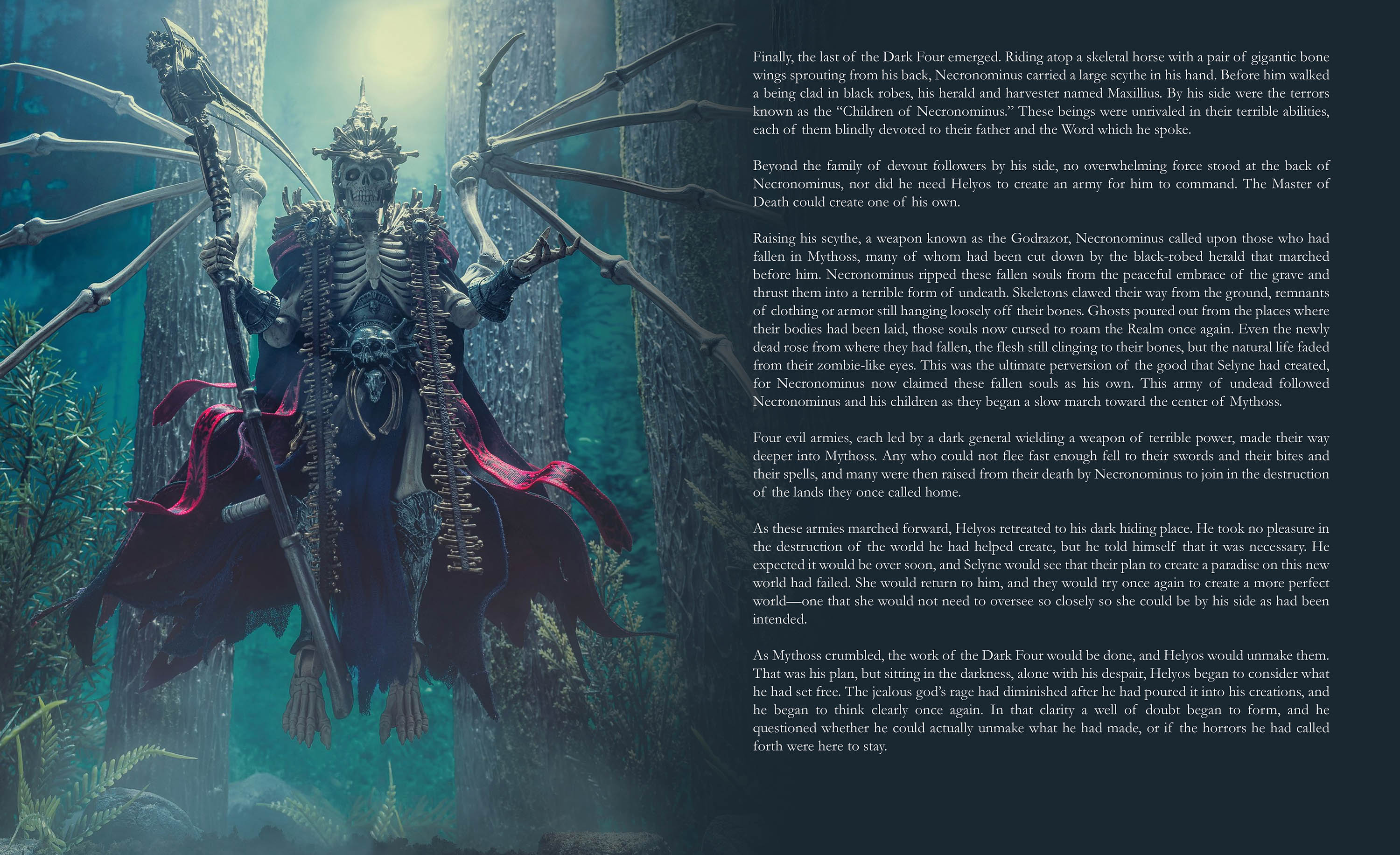 Mythic Legions: Rise of the Dark Four Volume One Hardcover Book Gallery Image 5