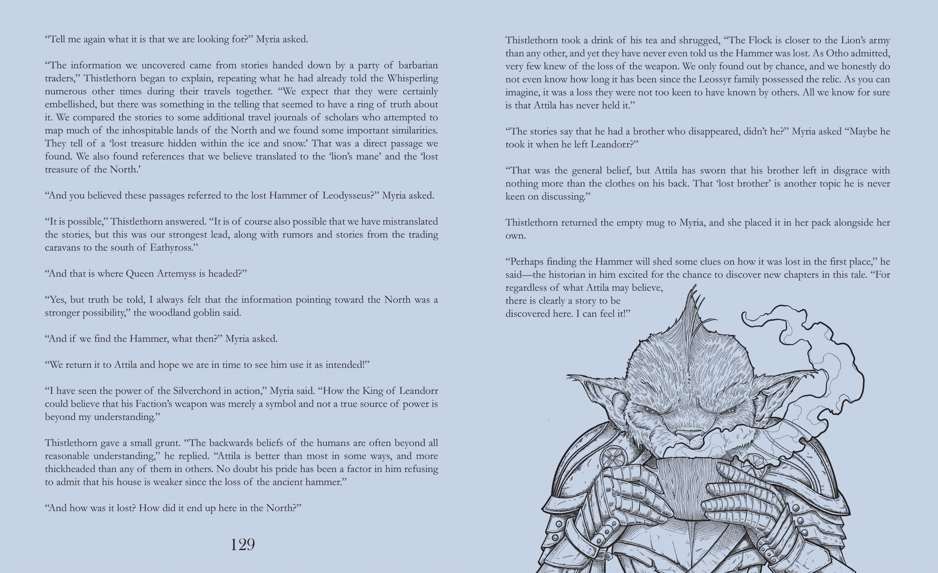 Mythic Legions: Rise of the Dark Four Volume One Hardcover Book Gallery Image 6