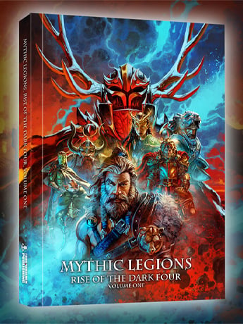 Mythic Legions: Rise of the Dark Four Volume One Hardcover Book Gallery Image 2