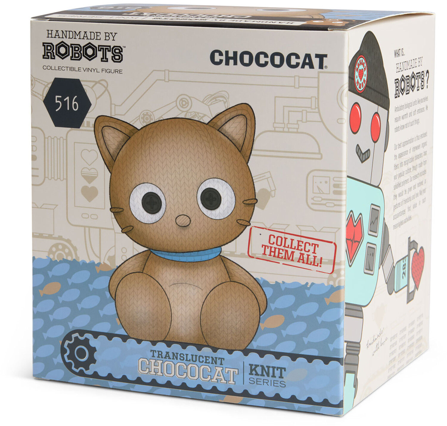 Hello Kitty and Friends Handmade by Robots #516 Chococat