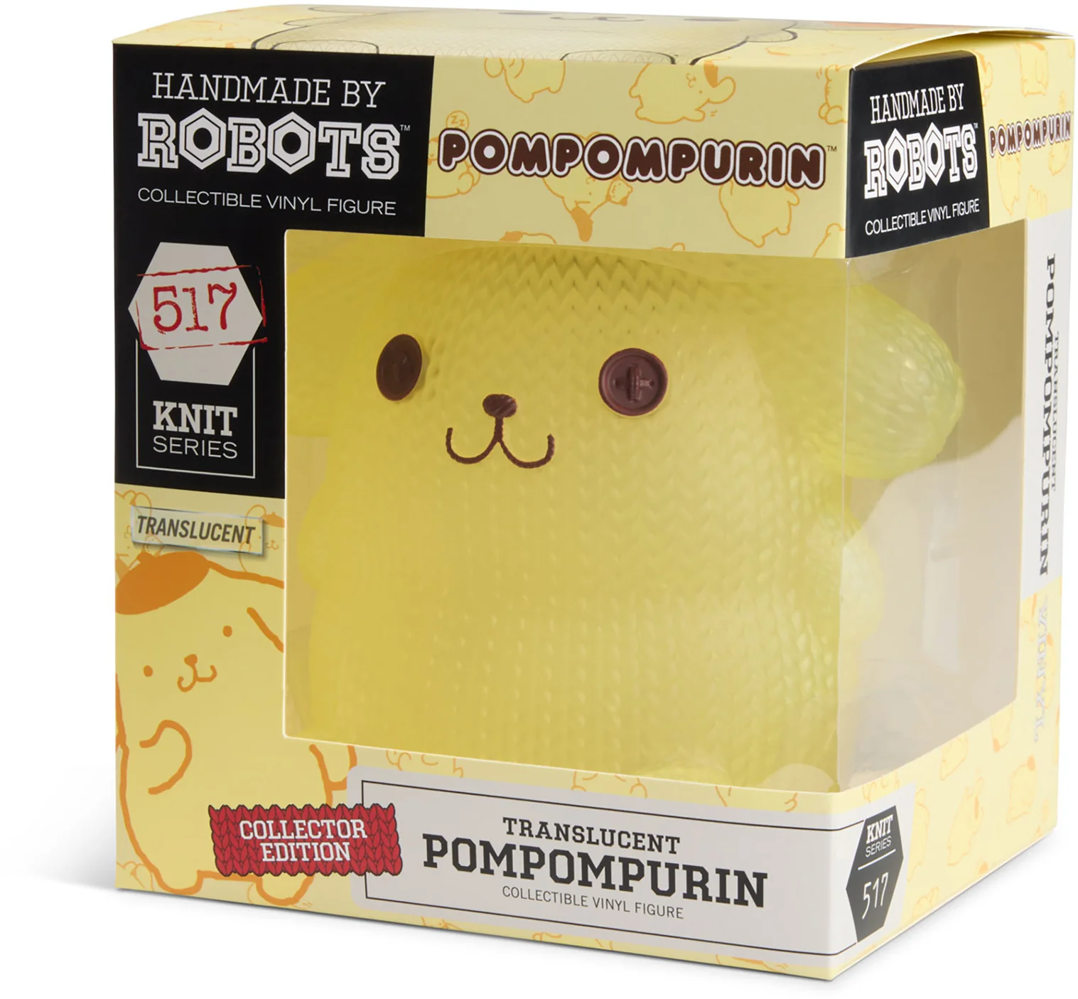 Hello Kitty and Friends Handmade by Robots #517 Pompompurin