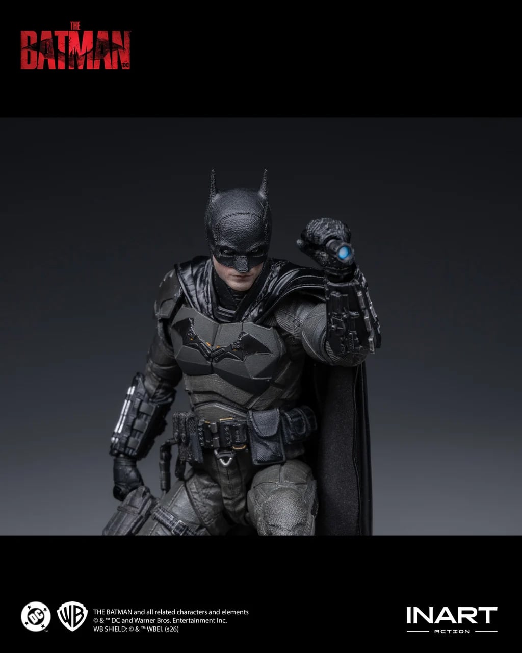 m*n様 Inart Batman バットマン 1/12 INART 高級版 The Batman (2022) InArt Batman 1/12 Scale Action Figure