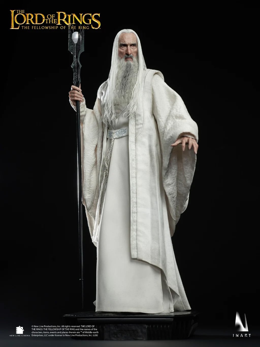 The Lord of the Rings: The Fellowship of the Ring InArt Saruman 1/6 Scale Action Figure Gallery Image 8