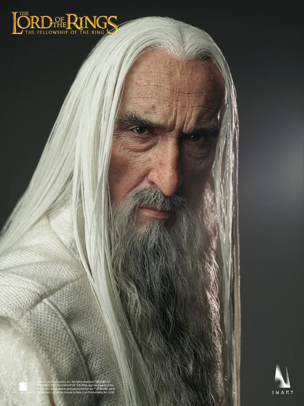 The Lord of the Rings: The Fellowship of the Ring InArt Saruman 1/6 Scale Action Figure Gallery Image 9