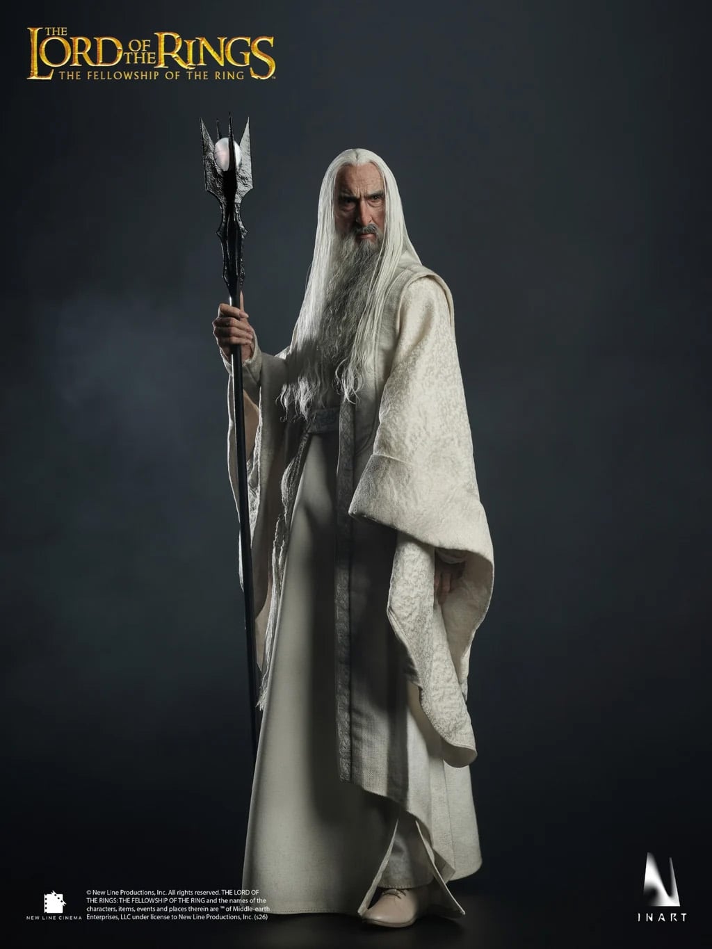 The Lord of the Rings: The Fellowship of the Ring InArt Saruman 1/6 Scale Action Figure Gallery Image 7