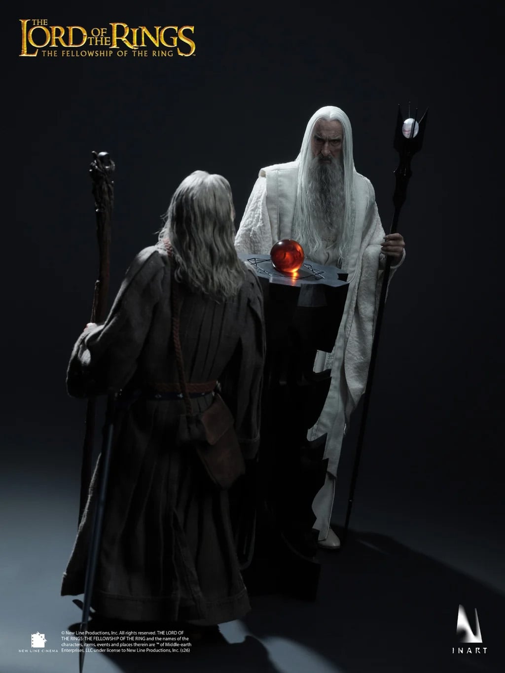The Lord of the Rings: The Fellowship of the Ring InArt Saruman 1/6 Scale Action Figure Gallery Image 10