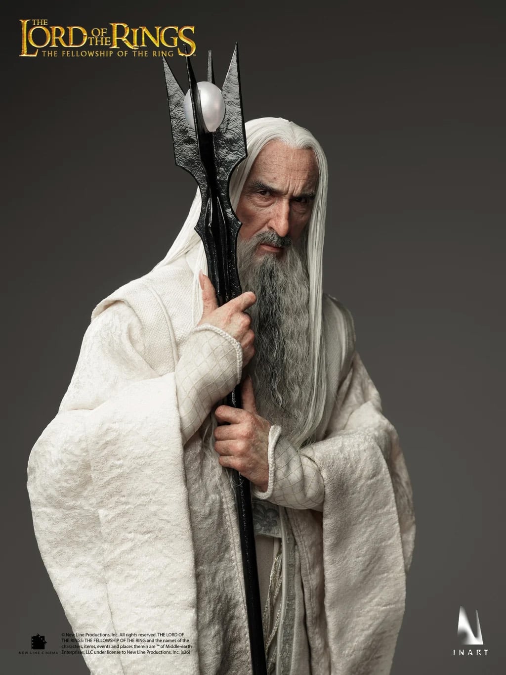 The Lord of the Rings: The Fellowship of the Ring InArt Saruman 1/6 Scale Action Figure Gallery Image 13