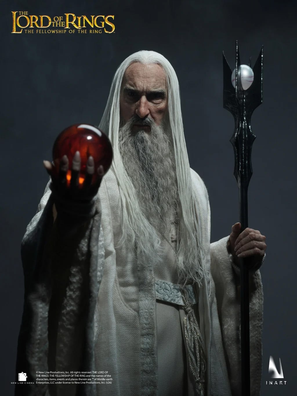 The Lord of the Rings: The Fellowship of the Ring InArt Saruman 1/6 Scale Action Figure Gallery Image 12