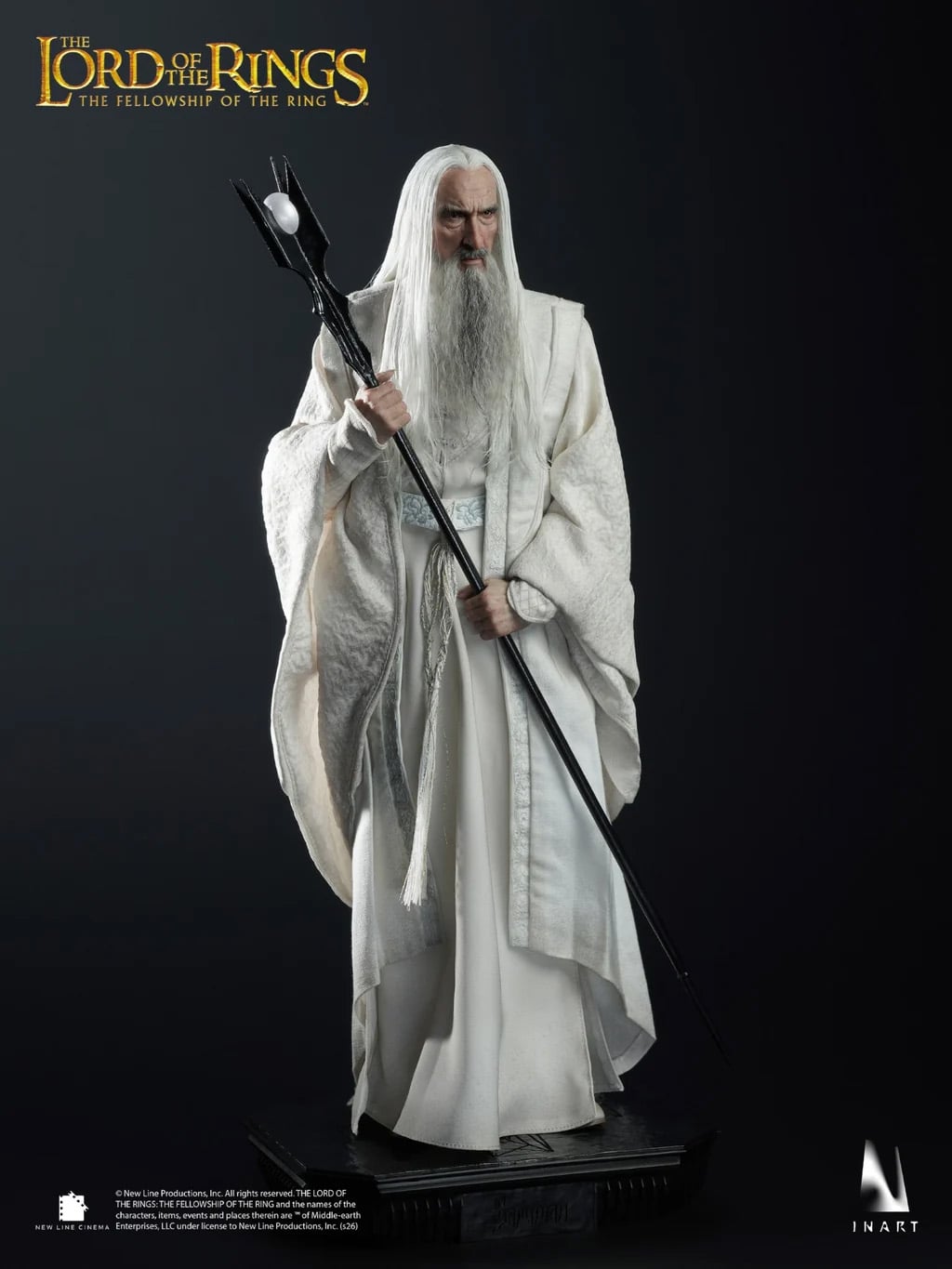 The Lord of the Rings: The Fellowship of the Ring InArt Saruman 1/6 Scale Action Figure Gallery Image 6