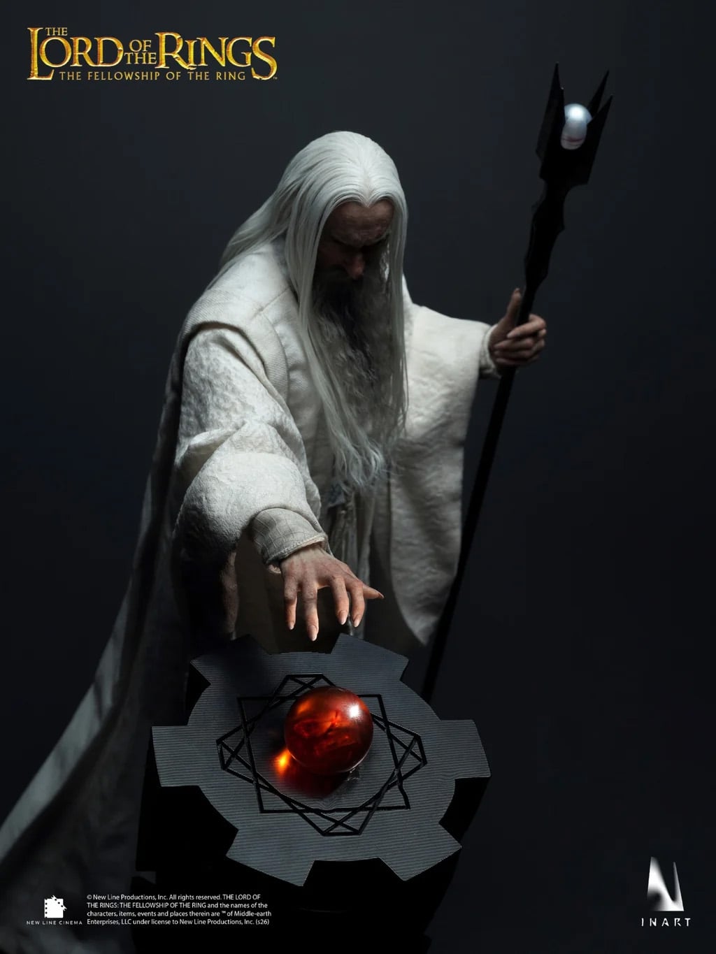 The Lord of the Rings: The Fellowship of the Ring InArt Saruman 1/6 Scale Action Figure Gallery Image 11