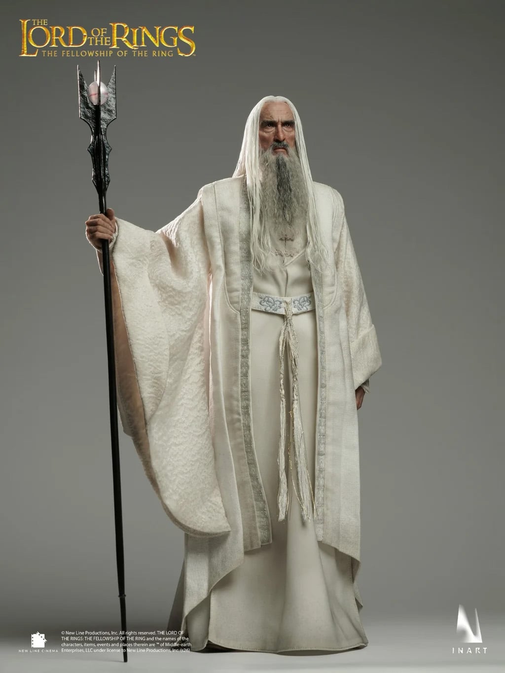 The Lord of the Rings: The Fellowship of the Ring InArt Saruman 1/6 Scale Action Figure Gallery Image 5