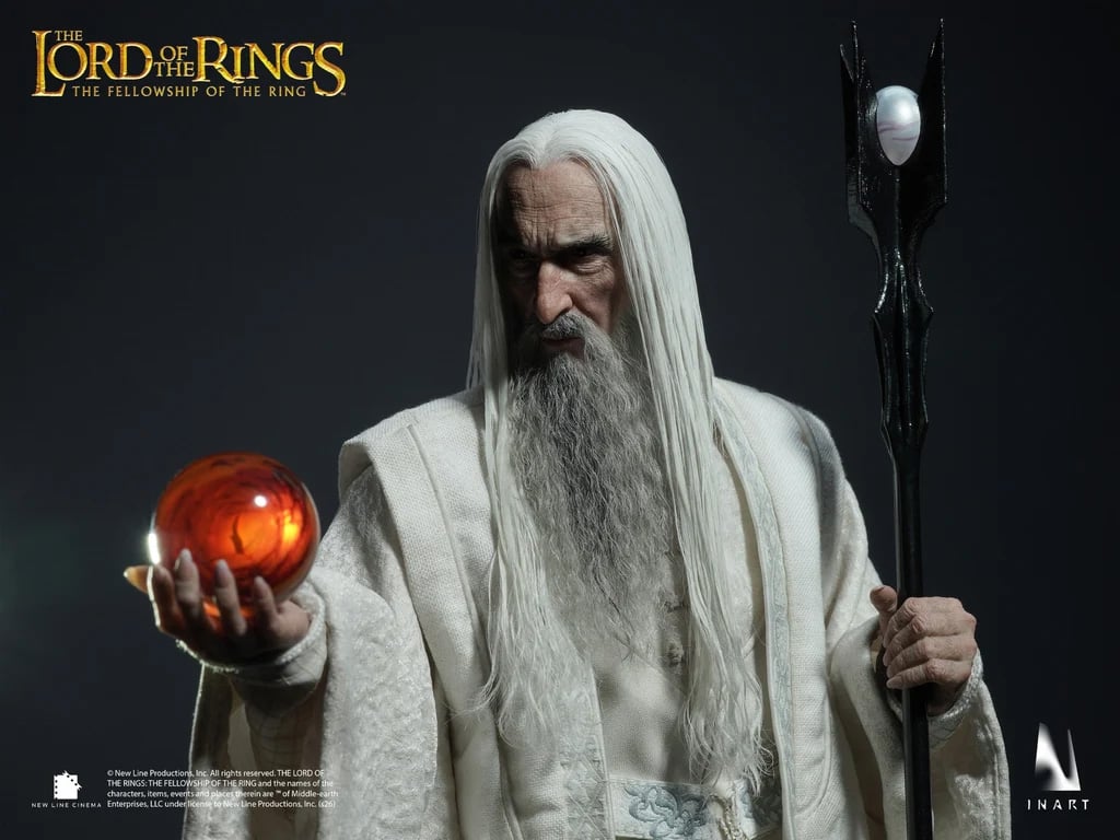 The Lord of the Rings: The Fellowship of the Ring InArt Saruman 1/6 Scale Action Figure Gallery Image 18