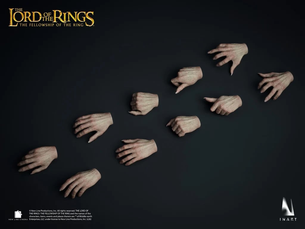 The Lord of the Rings: The Fellowship of the Ring InArt Saruman 1/6 Scale Action Figure Gallery Image 17