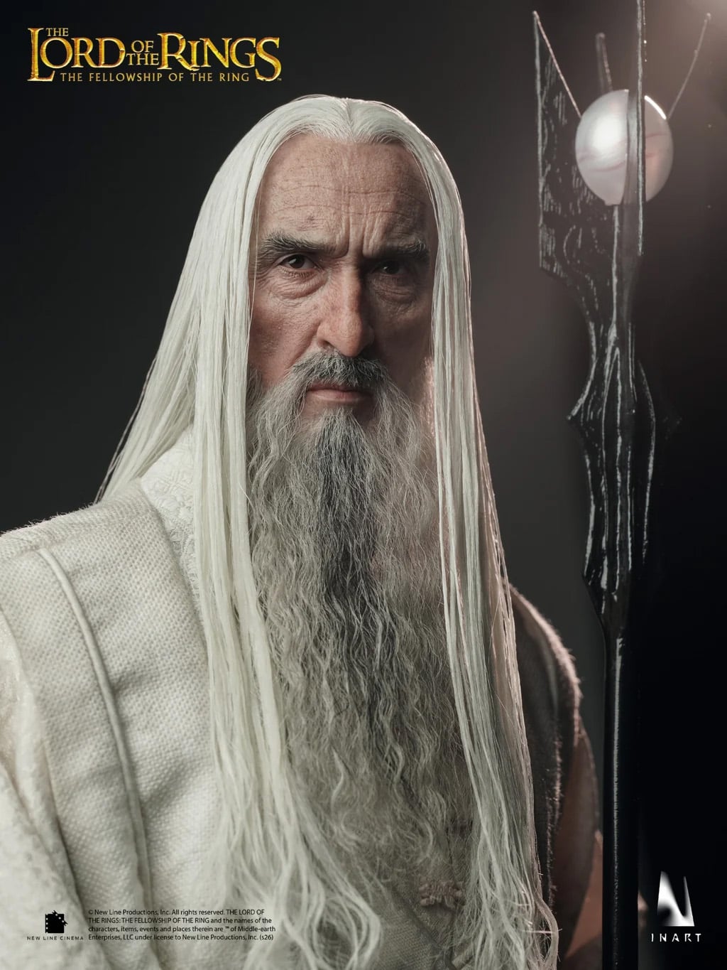 The Lord of the Rings: The Fellowship of the Ring InArt Saruman 1/6 Scale Action Figure Gallery Image 15